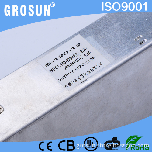 China Supplier Aluminum Shell AC to DC 24V 6.25A SMPS Power Supply for Machinery and Equipment